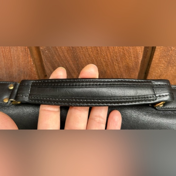 Like new, 70s Vintage Coach carrier musette unisex messenger Briefcase work bag - Picture 8 of 17